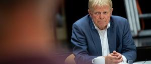 Reiner Hoffmann, Vorsitzender des Deutschen Gewerkschaftsbundes (DGB) kritisiert die Lokführergewerkschaft GDL.
