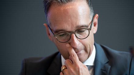 Etwas ratlos - Bundesaußenminister Heiko Maas 