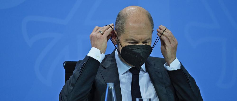 Bundeskanzler Olaf Scholz