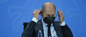 Bundeskanzler Olaf Scholz  