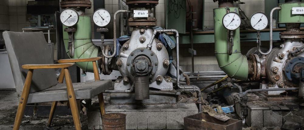 Petra Lehnardt-Olms Foto "Zur Ruhe setzen" ist zu sehen in der Ausstellung und dem Katalog "Arbeitsspuren - Lebensspuren / Industriekultur Reinickendorf" in den Wilhelm-Hallen Berlin-Reinickendorf ab 18. August 2021.