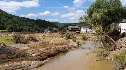 Viele Pegel an der Ahr wurden durch das Hochwasser weggerissen. Nun kommt es auf die Anwohner an.