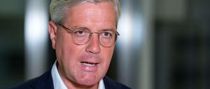 Der CDU-Außenpolitiker Norbert Röttgen, Vorsitzender des Auswärtigen Ausschusses des Bundestags
