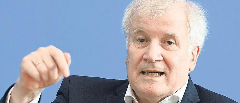 Bundesinnenminister Horst Seehofer (CSU)