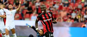 Moussa Diaby und seine Leverkusener hatten viel zu feiern. 