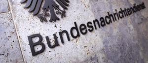 Mauer des Schweigens. Der BND gibt nur selten öffentlich Auskunft über sich.