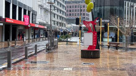 Nichts los. Auch in der Hauptstadt Wellington gelten strenge Ausgangsbeschränkungen.