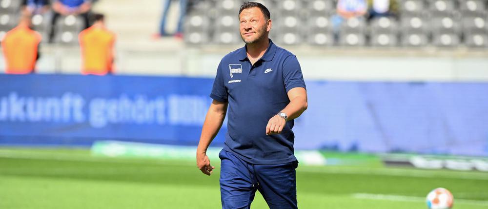 Blick nach oben? Pal Dardai ist mit Hertha BSC erst einmal am unteren Ende der Tabelle angekommen.