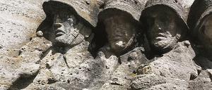 Steine des Anstoßes. Kriegerdenkmal in Düsseldorf, entstanden 1939. 