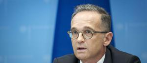 Bundesaussenminister Heiko Maas steht für die Afghanistan-Strategie der Regierung nicht nur vonseiten der Politik in der Kritik.