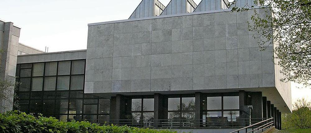 Der Neubau der Museen Dahlem steht an der Lansstraße.
