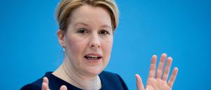 Als Bundesministerin nicht mehr im Amt, als Spitzenkandidatin aber schon: Franziska Giffey.
