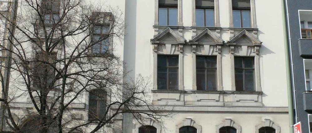Ehemaliges Amtsgericht Charlottenburg, jetzt der Amtsalon - im Innenhof fand am Donnerstag der "Writers' Thursday" statt.