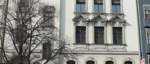 Ehemaliges Amtsgericht Charlottenburg, jetzt der Amtsalon - im Innenhof fand am Donnerstag der "Writers' Thursday" statt.