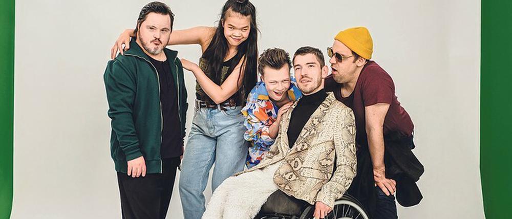 Die inklusive Band 21 Downbeat ist beim Pop-Kultur-Festival dabei.