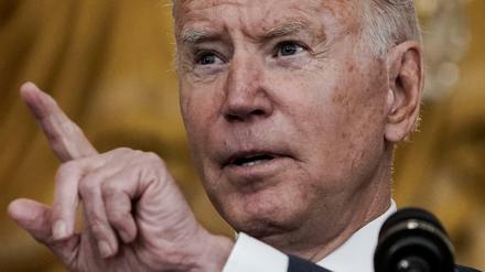Am Freitag äußerte sich US-Präsident Joe Biden bereits zum zweiten Mal in dieser Woche aus dem Weißen Haus heraus zu Afghanistan. 