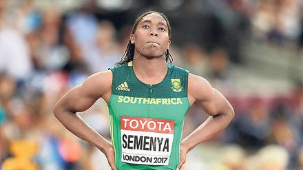 Caster Semenya startete in Tokio nicht über 800 Meter. 