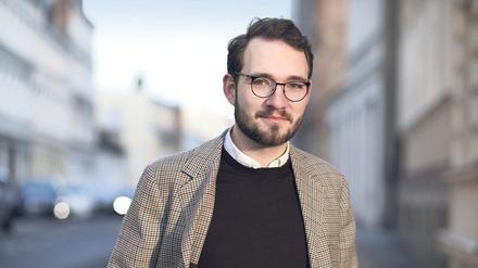 Der 1994 in Räckelwitz in Sachsen geborene Schriftsteller Lukas Rietzschel