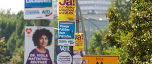 Berliner Wahlkampf in vollem Gange