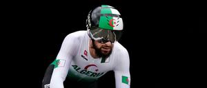 Bei der Deutschland-Tour am Start. Azzedine Lagab aus Algerien bei den Spielen in Tokio..
