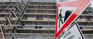 In Berlin sind vergangenes Jahr weniger Wohnungen fertig gestellt worden, als von der Koalition angepeilt. 