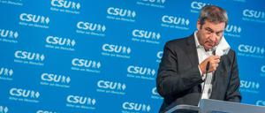 Markus Söder, CSU-Parteivorsitzender und Ministerpräsident von Bayern, kritisiert den Wahlkampf