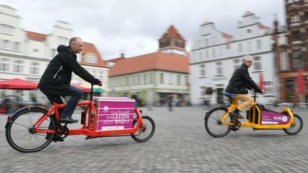 Taugt nach Ansicht der Autorin nicht als Wahlkampfhit: das Lastenrad.