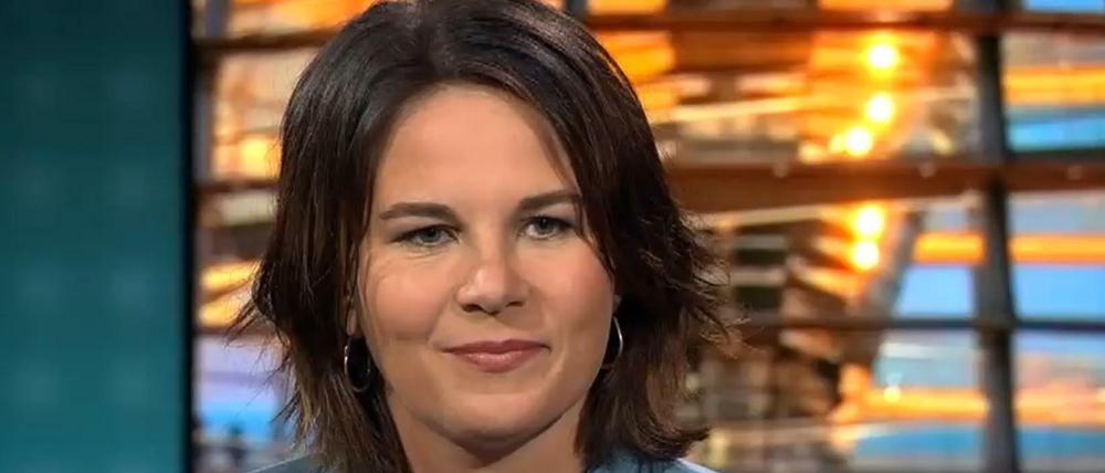 Die Grünen-Politikerin Annalena Baerbock war die erste Spitzenkandidatin, die sich im RTL-Format "Am Tisch mit" den Fragen der Zuschauer stellte.