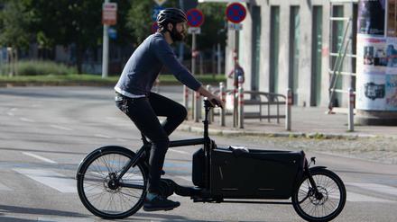 Alternative für kurze Strecken: das Lastenrad.