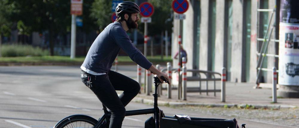 Alternative für kurze Strecken: das Lastenrad.