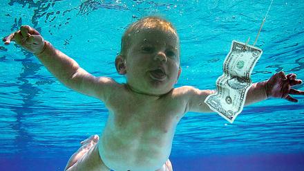Das Cover des Nirvana-Albums „Nevermind“ 