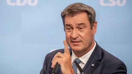 Markus Söder, CSU-Vorsitzender und Ministerpräsident von Bayern
