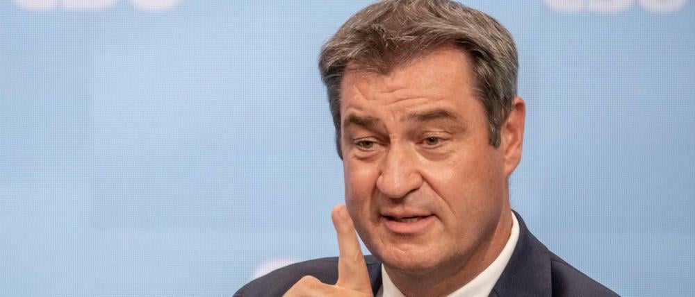 Markus Söder, CSU-Vorsitzender und Ministerpräsident von Bayern