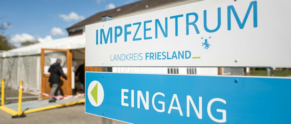 Impfzentrum im Landkreis Friesland