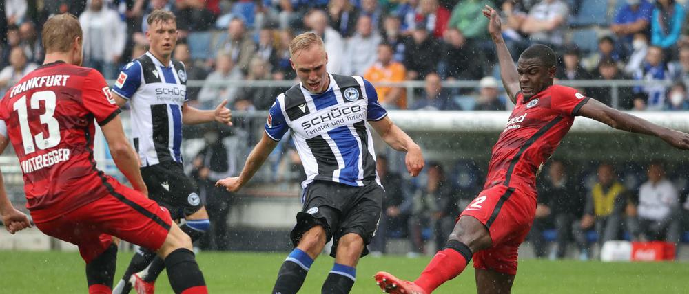 Bielefeld und Frankfurt trennten sich 1:1. Für die Bielefelder ist es das dritte Unentschieden in Folge.