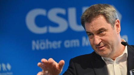 Bayerns Ministerpräsident Markus Söder (CSU). 