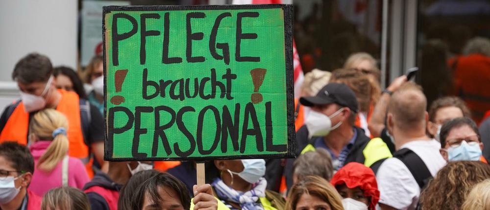 Unruhe in Berlins Krankenhäusern. Streik in den Vivantes-Kliniken am Mittwoch.