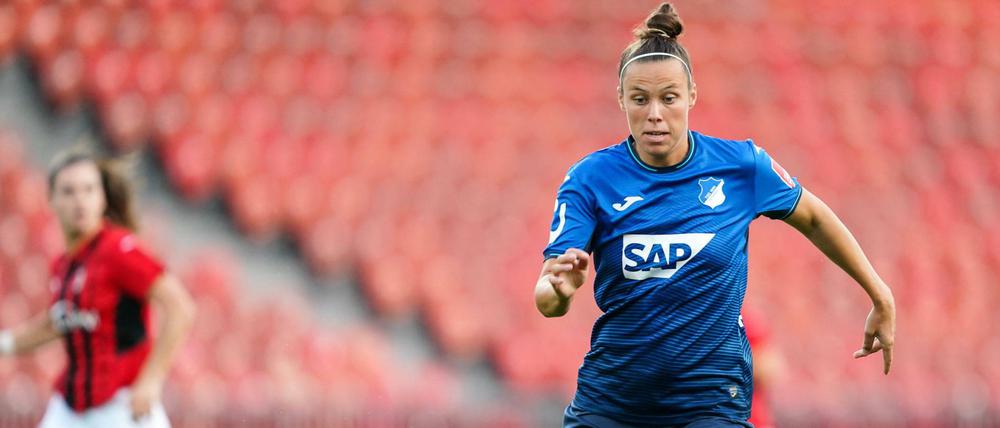 Eröffnet mit der TSG Hoffenheim gegen Freiburg die Saison: Torschützenkönigin Nicole Billa.