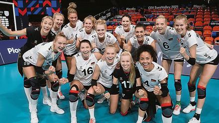 Minimalziel erreicht. Die deutschen Spielerinnen stehen in der K.-o.–Runde.