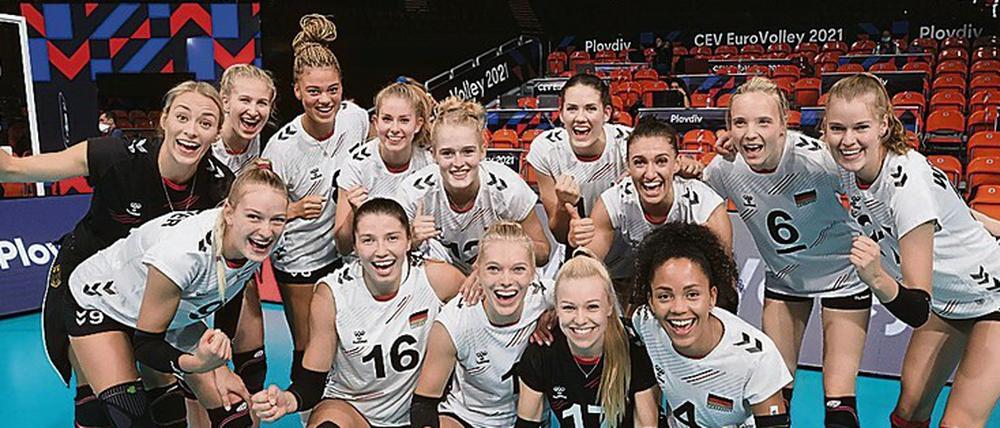 Minimalziel erreicht. Die deutschen Spielerinnen stehen in der K.-o.–Runde.