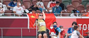 Der Wettkampf lief gut für Francès Herrmann, nur eine Chinesin war besser.