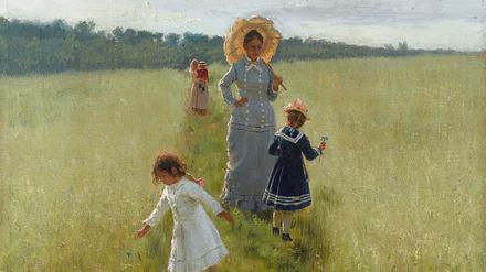 "Auf dem Feldrain" von Ilja Repin (1879).