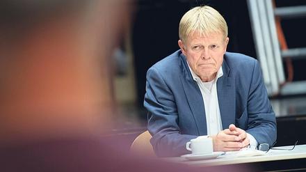 Sein Stuhl ist bald vakant: DGB-Chef Reiner Hoffmann.