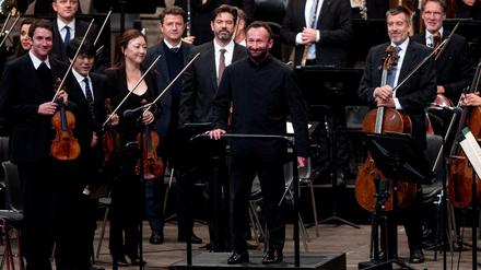  Chefdirigent Kirill Petrenko gibt seinen Einstand bei den Waldbühnen-Open-Airs der Berliner Philharmoniker. 