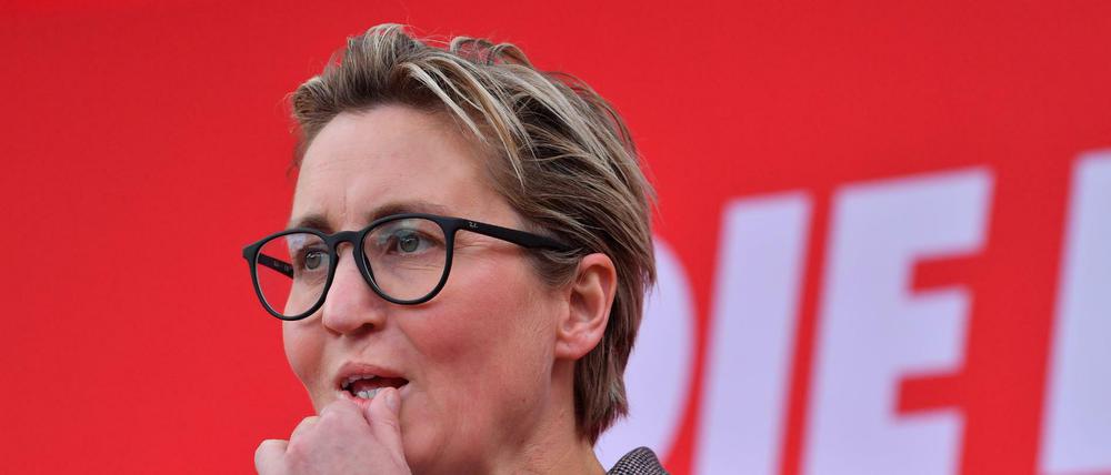 Die Thüringerin Susanne Hennig-Wellsow ist Linken-Parteichefin.