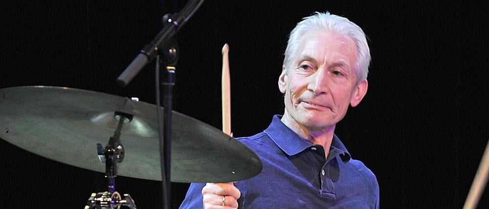 Charlie Watts, der verstorbene Schlagzeuger der Rolling Stones