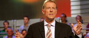 Im "Sport-Studio". Wolf-Dieter Poschmann