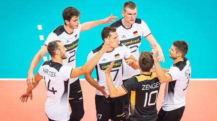 Eine gute Stimmung brauchen die Volleyballer, wenn sie am Freitag das erste EM-Spiel gegen Kroatien bestreiten.