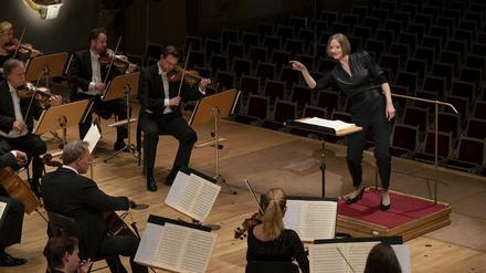 Joana Mallwitz und das Konzerthausorchester.