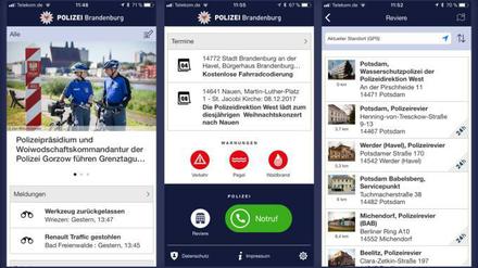 Brandenburg hat schon eine Polizei-App, Berlin will nun nachziehen.